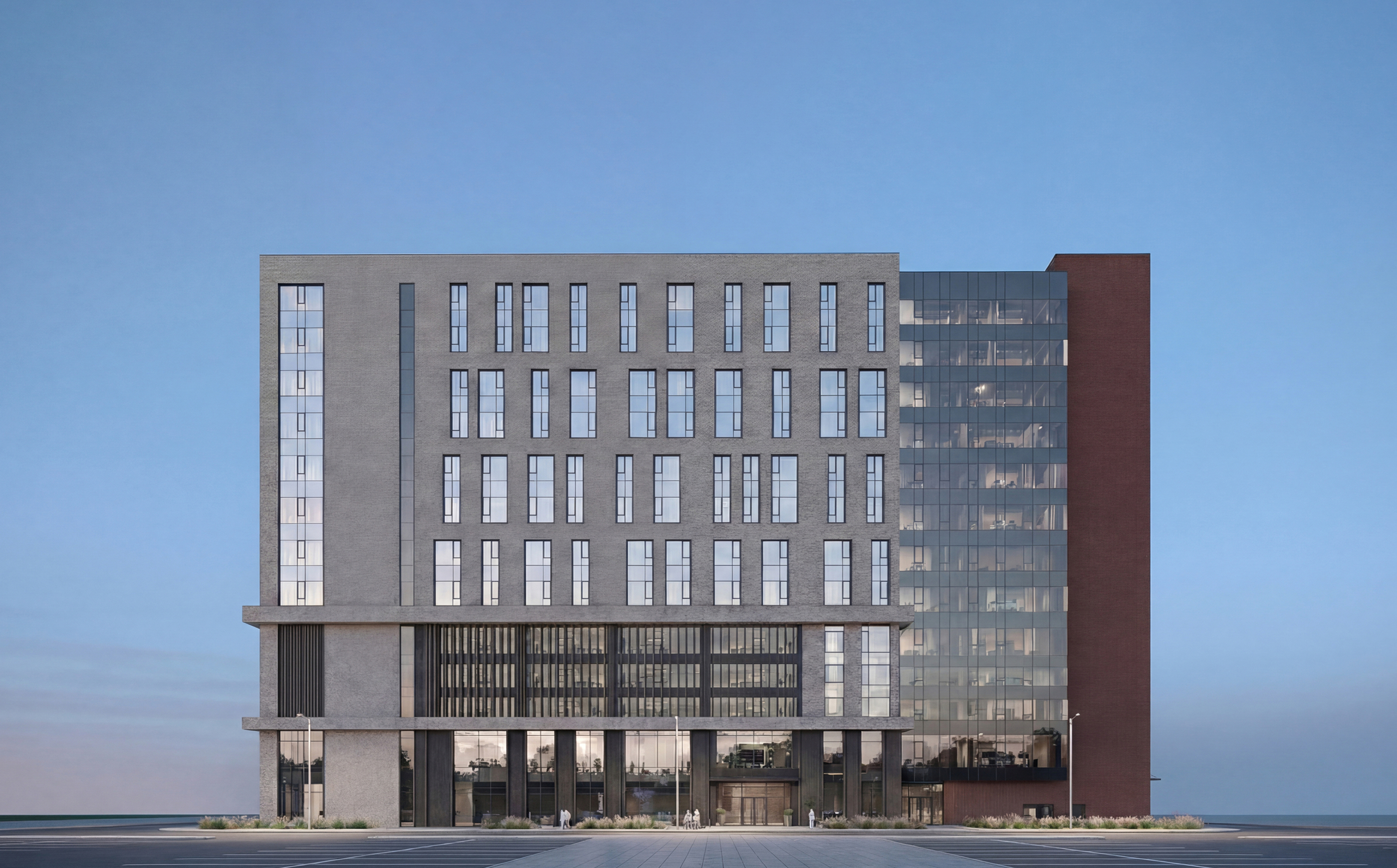 БЦ Индекс — фасад здания